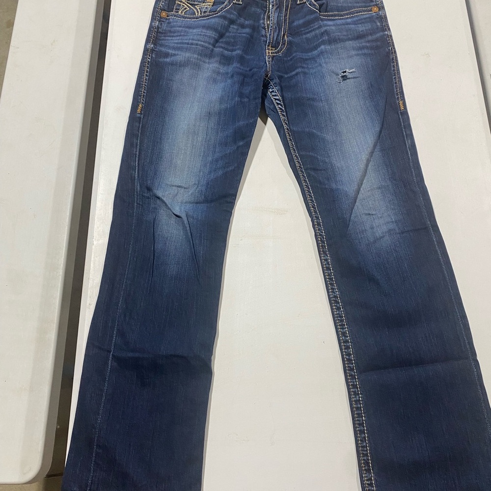 Big Star Union Blue Denim Jeans - regular straight fit